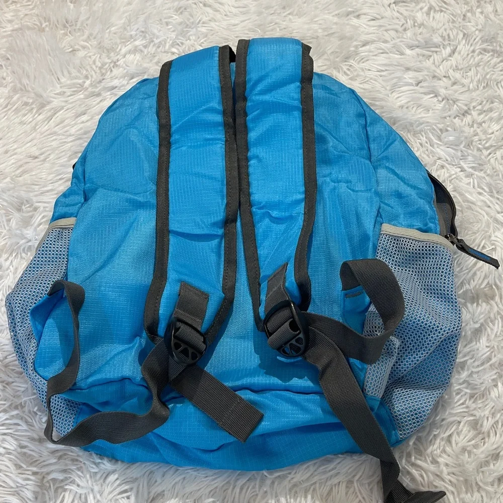 Blue Backpack With phone charger NWOT unisex